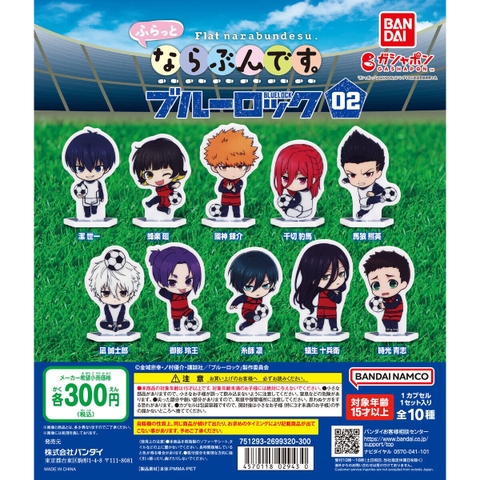Đồ chơi gacha gashapon Standee Bluelock vol 02 T6/2024