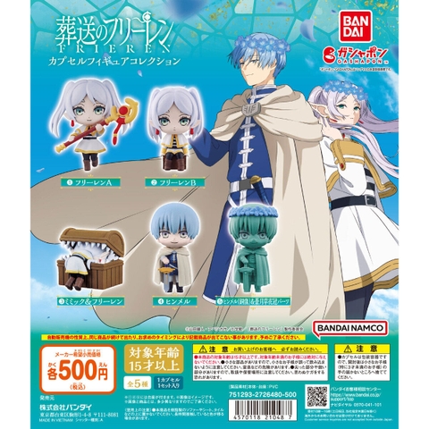 Đồ chơi trứng gacha gashapon mô hình  Frieren Beyond Journey'S End T10/2024