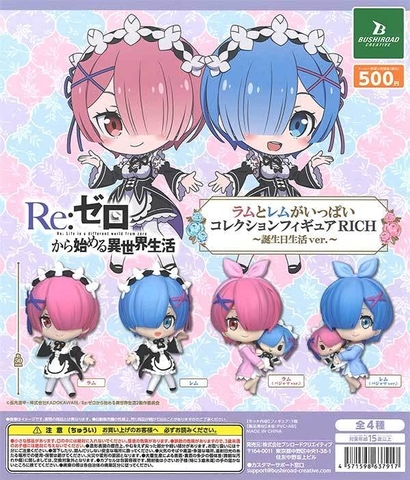 Đồ chơi gacha gashapon mô hinh Re Zero May 23
