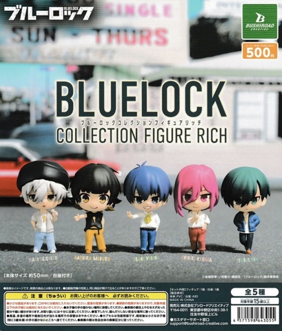 Đồ chơi trứng gacha gashapon mô hình BlueLock T10/2024