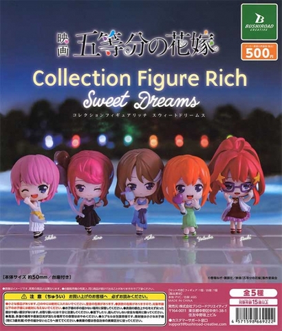 Đồ chơi trứng gacha gashapon mô hình Gotoubun T10/2024
