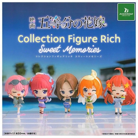 Đồ chơi trứng gacha gashapon mô hình Gotoubun Sweet Memories T1/2025