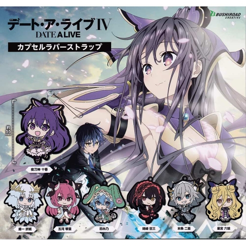 Đồ chơi gacha gashapon móc khóa DATE A ALIVE Oct22
