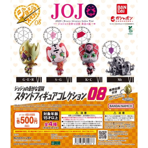 Đồ chơi trứng gacha gashapon mô hình JOJO 08 T9/2025