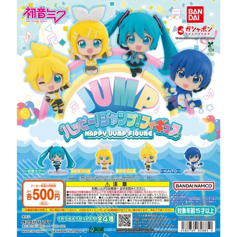 Đồ chơi trứng gacha gashapon mô hình Miku Happy Jump T7/2026