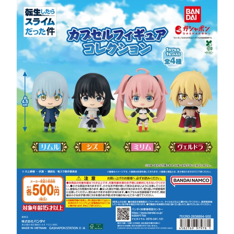 Đồ chơi trứng gacha gashapon mô hình Tensura T7/2026
