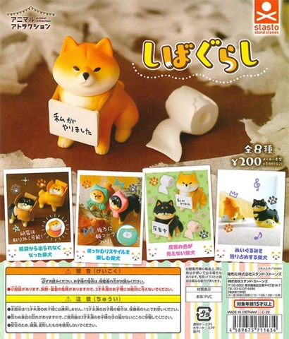 ĐỒ CHƠI gacha gashapon ANIMAL ATTRACTION SHIBAGURASHI July22
