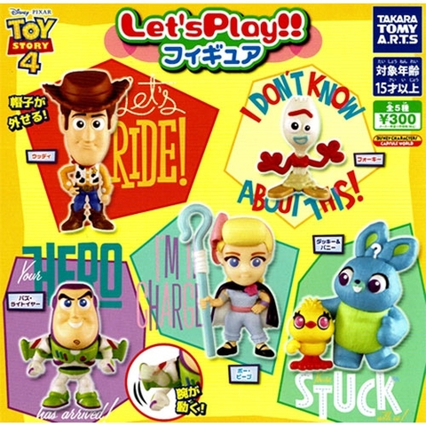 Đồ chơi BỐC TRỨNG SƯU TẬP NHÂN VẬT TOY STORY 4 FIGURE DEC 2019