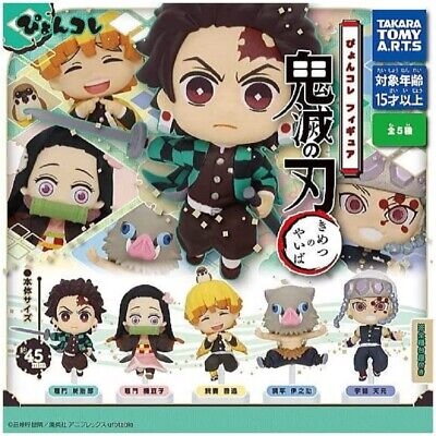 Đồ chơi gacha gashapon KIMETSU PYONCOLE FIGURE Aug22