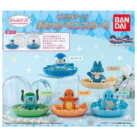 ĐỒ CHƠI gacha gashapon MÔ HÌNH TRỨNG POKEMON 3 DEC21