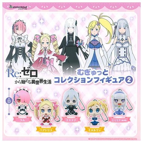ĐỒ CHƠI gacha gashapon REZERO COLLECTION FIGURE 02