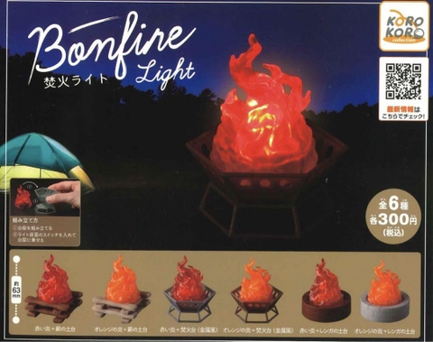 Đồ choi gacha gashapon  mô hình lửa trại May 23