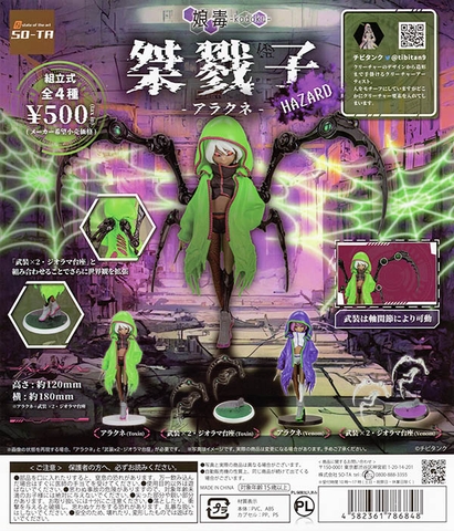 Đồ chơi gacha gashapon mô hình Hazard  Aug 23