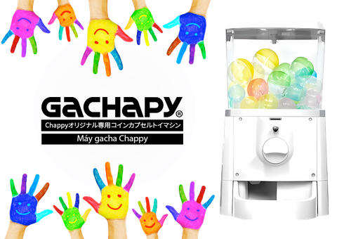 [Giá thanh lý] Máy gacha / gachapon / gashapon chappy chính hãng Nhật Bản