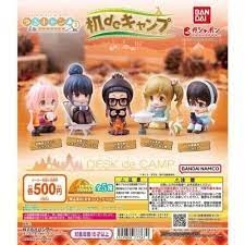 Đồ chơi gacha gashapon mô hình Yuru cắm trại Mar 23