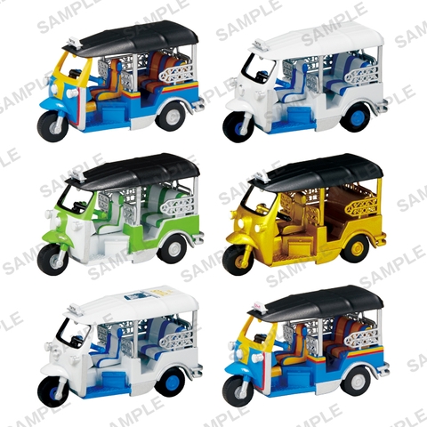 Đồ chơi gacha gashapon mô hình xe Tuk Tuk Aug 23