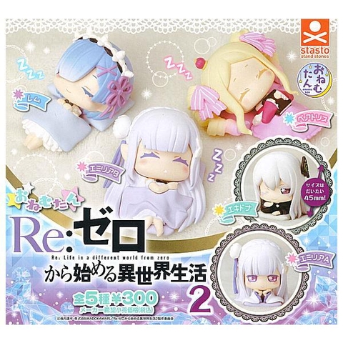 ĐỒ CHƠI gacha gashapon ONEMUTAN REZERO #2 JULY21