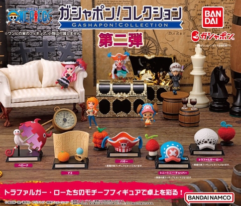 Đồ chơi gacha gashapon mô hình kỷ vật OnePiece Oct22(2)