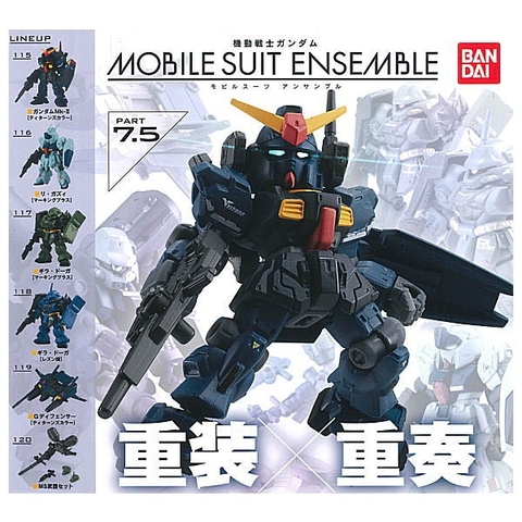 ĐỒ CHƠI gacha gashapon MÔ HÌNH GUNDAM ENSEMBLE 7.5 DEC21
