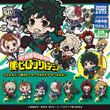 Đồ chơi gacha gashapon móc khóa My hero Academia Jan 23