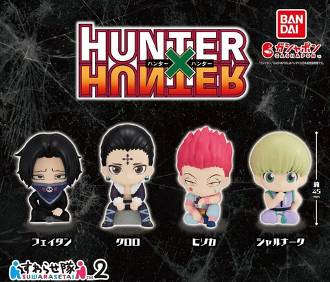 Đồ chơi gacha gashapon mô hình Hunter x Hunter Suwarasetai vol 02 T1/24