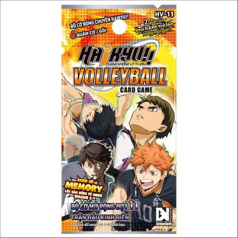[HV-11] BỘ CỜ BÓNG CHUYỀN HAIKYU!! BỘ CỜ MỞ RỘNG ĐỢT 11 HV-11 TRẬN ĐẤU KINH ĐIỂN