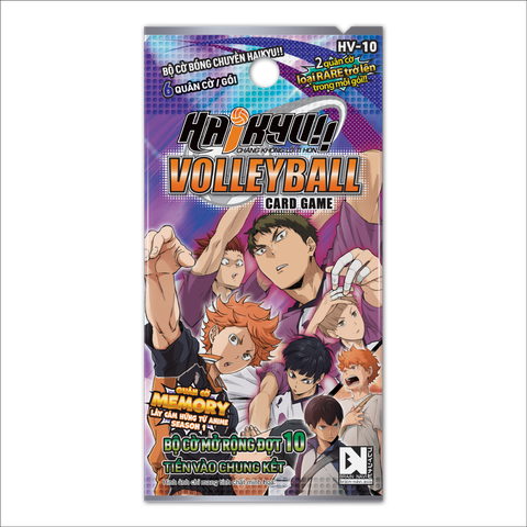 [HV-10] BỘ CỜ BÓNG CHUYỀN HAIKYU!! BỘ CỜ MỞ RỘNG ĐỢT 10 HV-10 TIẾN VÀO CHUNG KẾT