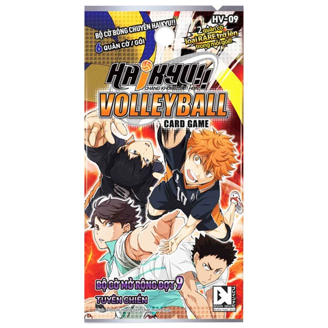 HV-09 Gói bộ cờ bóng chuyền Haikyu!! Bộ cờ mở rộng đợt 9 - Tuyên chiến