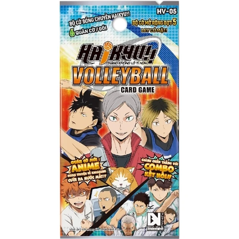 HV-05 Gói Bộ cờ bóng chuyền Haikyu!! Bộ cờ mở rộng đợt 5 - Lev có mặt!