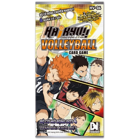 HV-04 Gói Bộ cờ bóng chuyền Haikyu!! Bộ cờ mở rộng đợt 4 -Trận đấu khốc liệt