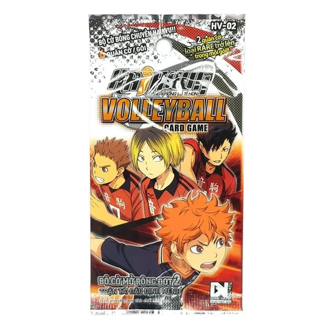 HV-02 Gói bộ cờ bóng chuyền Haikyu!! Bộ cờ mở rộng đợt 2 - Trận tái đấu định mệnh