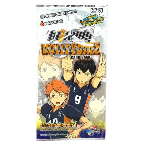 HV-01 Gói bộ cờ bóng chuyền Haikyu!! Bộ cờ mở rộng đợt 1 - CLB Bóng chuyền Trường THPT Karasuno