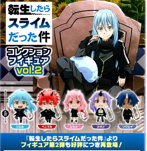 Đồ chơi trứng gacha gashapon móc khoá mô hình Tensura Vol 02 T10/2024