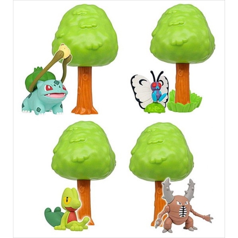 Đồ chơi gacha gashapon mô hình Forest Pokemon 2 Jan 23
