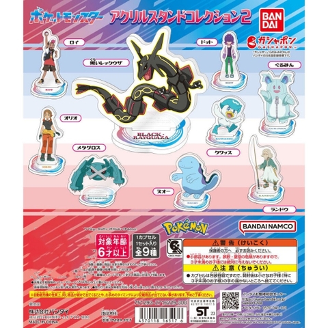 Đồ chơi gacha gashapon Stadee Pokemon nguyên tố nước T1/2024