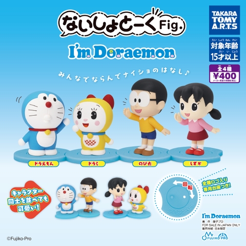 Đồ chơi trứng gacha gashapon mô hình Doraemon May 23