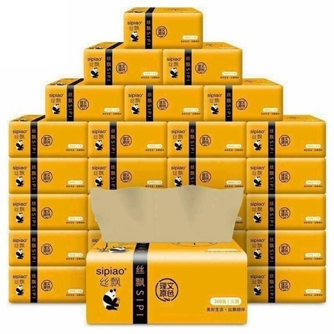 giấy gấu trúc siêu dai Sipiao 30 gói