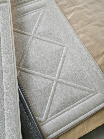 Xốp dán tường giả da cao cấp