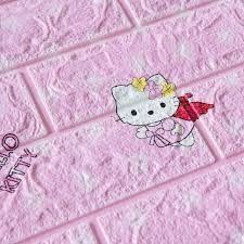 xốp dán tường hình helo kitty