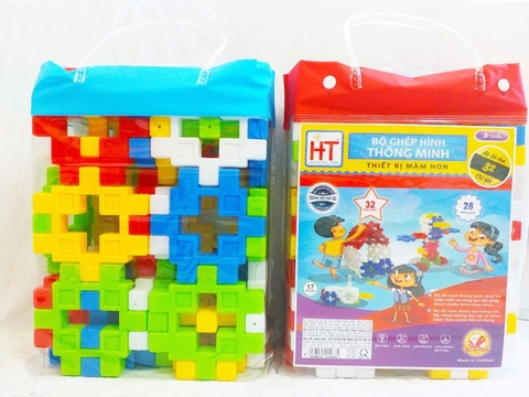 Bộ xếp hình 55 chi tiết