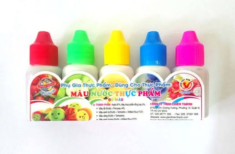 màu thực phẩm
