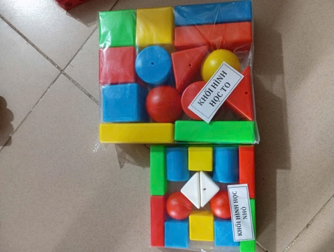 KHỐI HÌNH HỌC DÀNH CHO MẦM NON