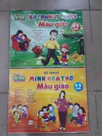 bộ tranh thơ 4-5 TUỔI 1Q