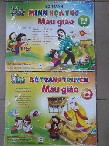 bộ tranh thơ 3-4 TUỔI 1Q