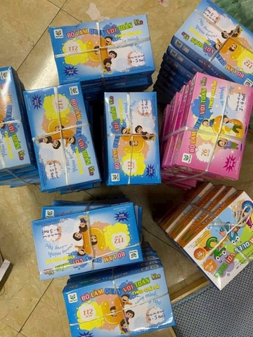 hộp toán cho trẻ mầm non 4-5 tuổi