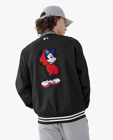 Áo khoác bóng chày chuột Mickey MLB x Disney