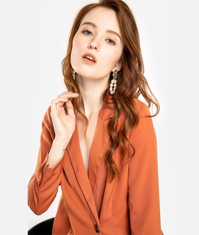 Áo croptop nữ phom ôm Double Seam