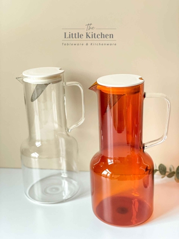 Bình nước thủy tinh nâu