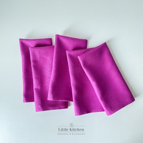 Napkin tím xước 42*43