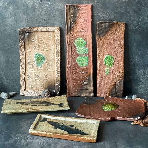 Bộ đĩa cao cấp Rustic kiểu dáng đặc biệt